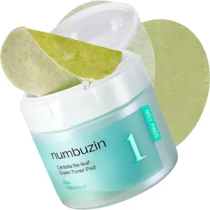 numbuzin - No.1 Centella Re-Leaf Green Toner Pad